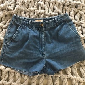 Talbots petite denim shorts